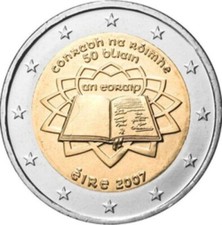 Irlanda euros eire - euros, 2007