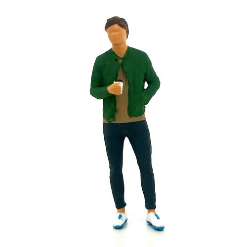 Painted figure model - cz,