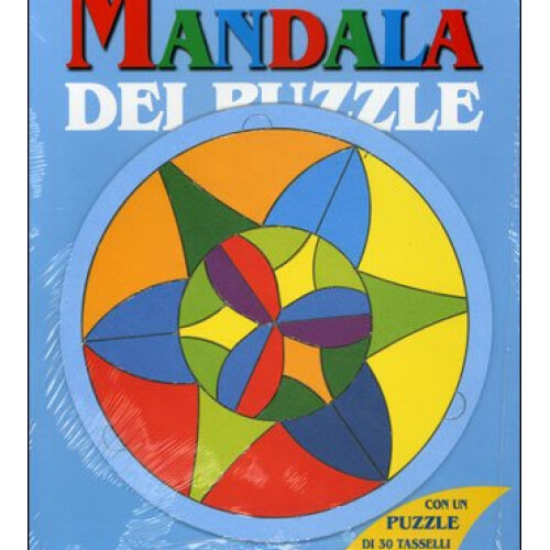 Libro mandala dei - mandala, puzzle