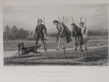 Incisione Acciaio 1850 BETWEEN