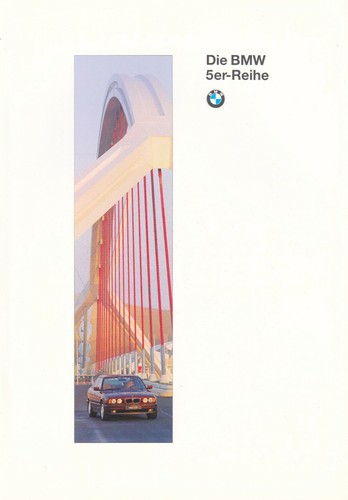 Brochure depliant bmw serie - depliant, 5
