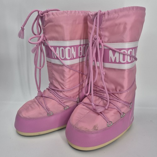 Stivali moon boot rosa icona - stivali,
