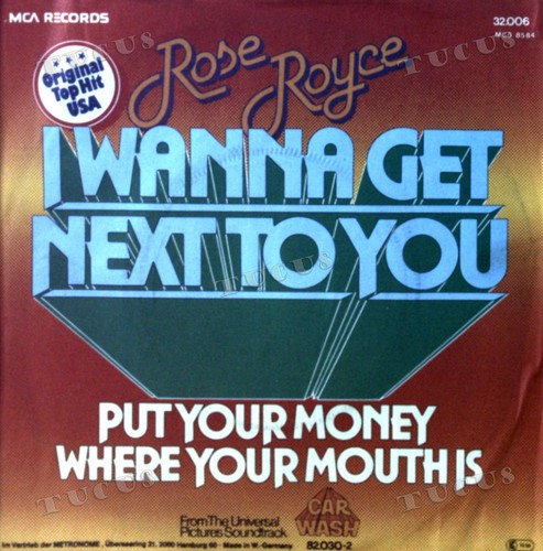 Rose royce wanna get next - wanna,