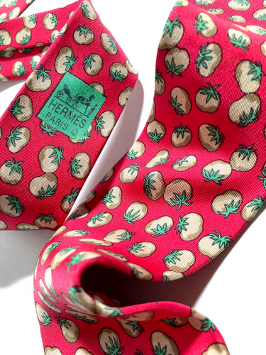 Hermes cravatta pomodoro - hermes,