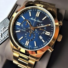 Montre Mathey Tissot édition spéciale chronographe gold 18 k 2025