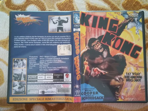 Dvd king kong prima edizione - king,