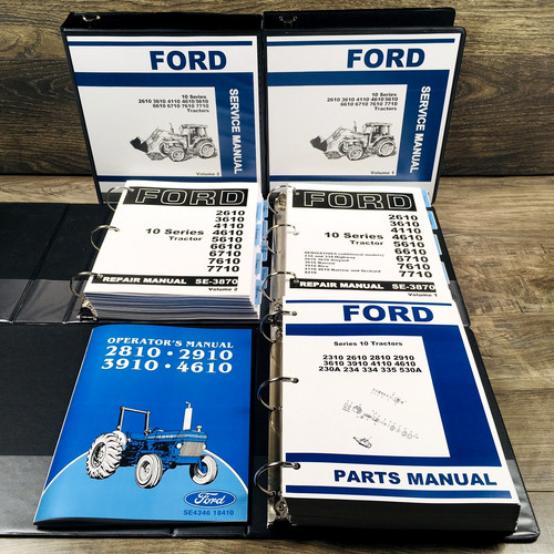 Ford 2810 2910 - 3910, 4610