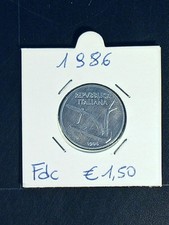 MONETA   REPUBBLICA ITALIANA  10 LIRE 1986 FIOR DI CONIO VEDI FOTO LEGGI NOTE