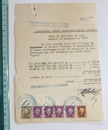 Varese 1945 cassa mutua - mutua, ."