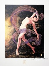 MANARA STAMPA FIRMATA GIRLS ON COVER 1 - SOGG. 8