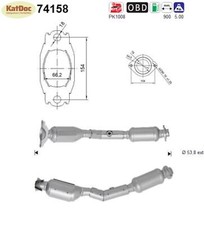 ✅ Catalizzatore per Nissan