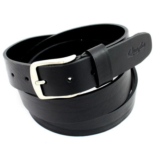 Cintura uomo vera pelle nera - cintura,