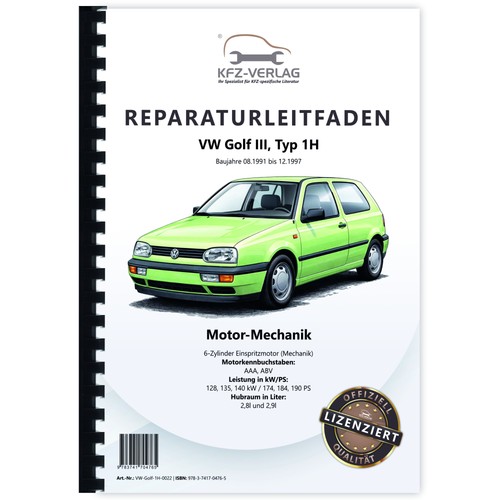 Golf 1h 6 - (91-97),