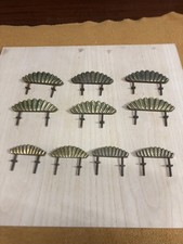 10 Maniglie  Ottone Vintage