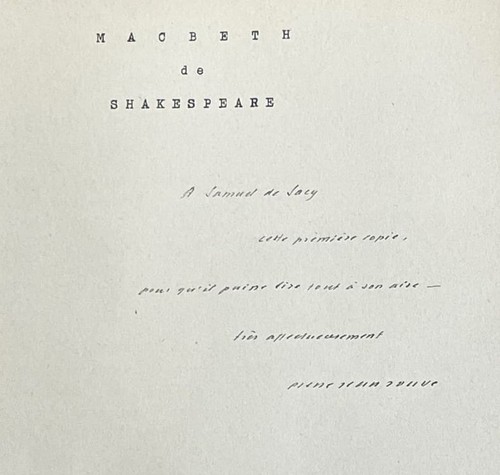 Jouve shakespeare - jouve].,