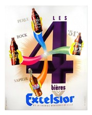 Vintage excelsior birra - vintage, arte