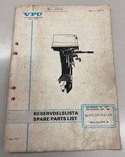 Esploso cod. 10013 per motori fuoribordo Volvo Penta 20/25 HP 2T nautica