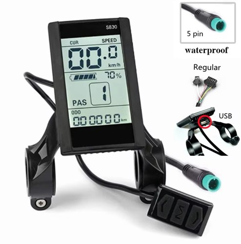 Display bici elettrica 24v 36v - elettrica,