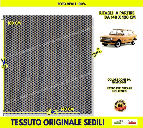 Coprisedili fiat 127 tessuto - fiat,