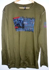 Maglia maniche lunghe uomo SCORPION BAY T-shirt LS ORG CC 01 cod.MTE2245 olive