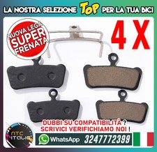 2 x Coppie Pastiglie Freno SRAM RSC/RS/R Avid XO E7 E9 Trail Avid Elixir 7 9 