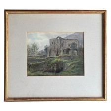 Quadro acquerello scuola