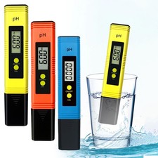 Kit penna tester elettrico digitale LCD misuratore pH per acqua idroponica piscina