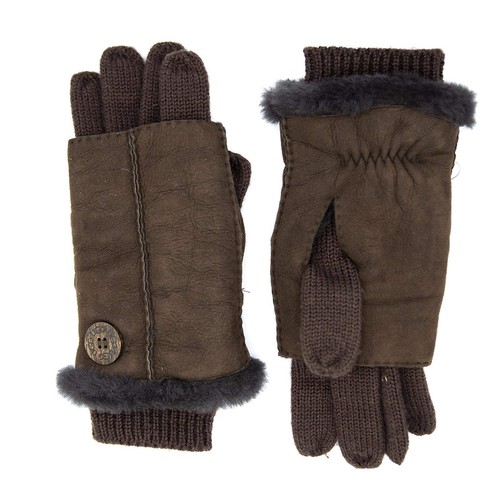 Knit combo gloves - 1,