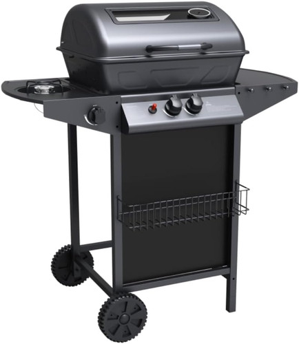 Barbecue gas con pietra - barbecue,