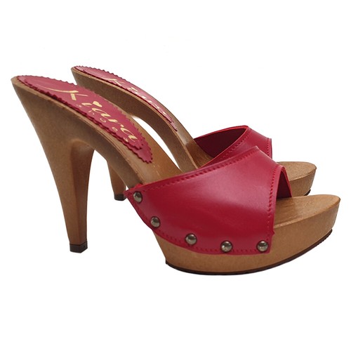 Sabot con fascia pelle - sabot,