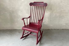 sedia a dondolo legno primo