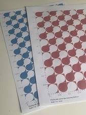 Download digitale di pavimento per casa delle bambole scala 1:12