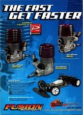 Pubblicità stampa motore radiocomandato NovaRossi decorazione arte parete fusione BS21SB RX321P RR12L