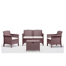 Divano due sedute con Poltrone