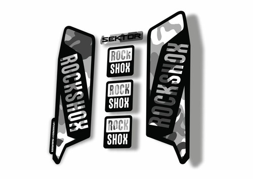Adesivo rock shox - rock,