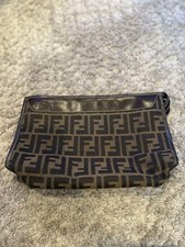 Fendi Zucca Clutch Bag Vintage