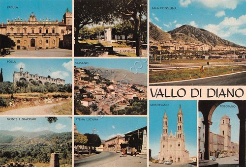 Cartolina vallo diano - cartolina, di