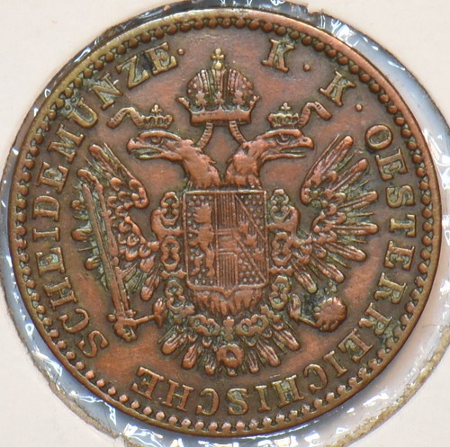Austria 1851 2 kreuzer - austria,