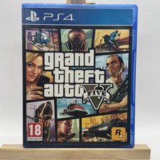 GTA 5 Grand Theft Auto V gioco per PS4 Con Mappa Gioco In Italiano Copertina Eng
