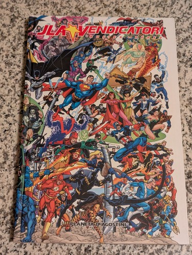 Jla vendicatori libro marvel - vendicatori,