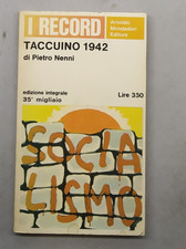 Taccuino 1942 - Pietro Nenni