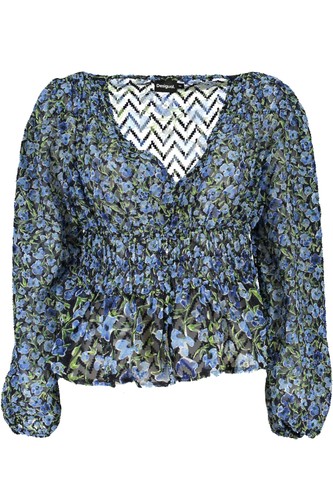 Desigual maglia donna blu - maglia,