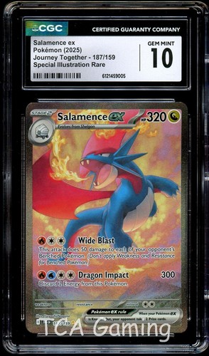 Cgc gem mint salamence - cgc,