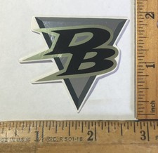 Adesivo decalcomania cromato logo DB Diamondback vintage vecchia scuola bici BMX