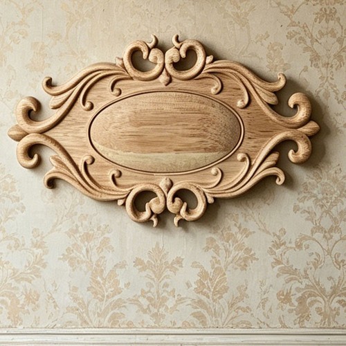 Applique intaglio legno