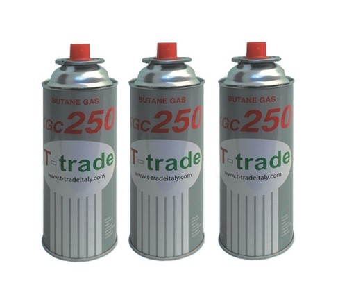 Bomboletta cartuccia gas 250 - gas,