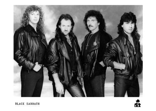 Black sabbath promo photo - black,