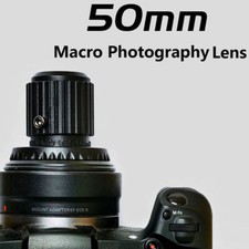 Obiettivo macro 50 mm F15 per fotocamera Sony E Canon EF-M FUJI X M4/3 Nikon attacco Z F