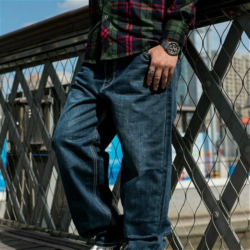 Jeans uomo larghi - , gamba