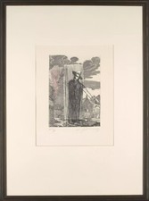 Mimmo Paladino 1992 Flores Seraphici 7 Incisione 25ex Pubblicata e con autentica